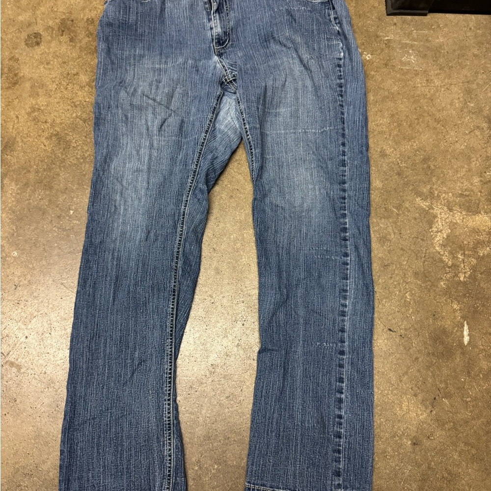 Blue Denim Jeans faded glory women’s size 16W